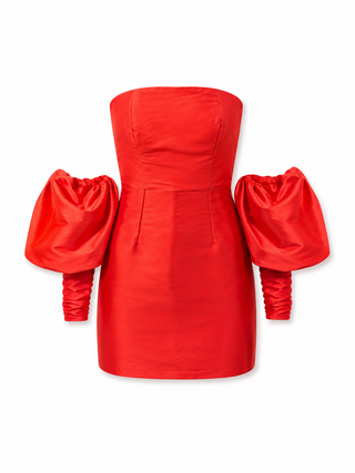 asos koraal mini dress
