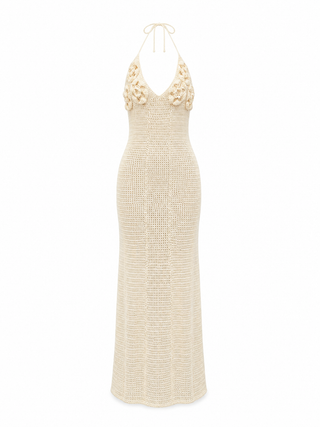 knitted peppermayo maxi dress