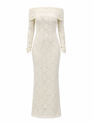 long peppermayo lace dress