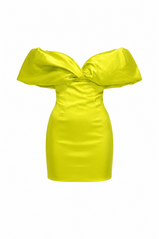 Asos lemon luxe dress