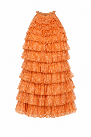 orange aniye by dress