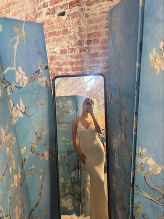 knitted peppermayo maxi dress