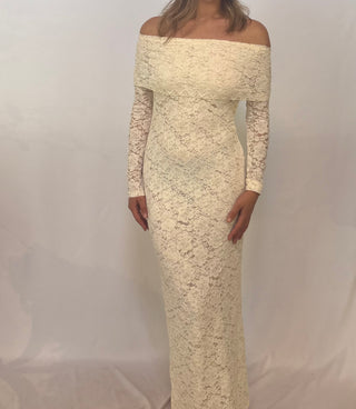 long peppermayo lace dress
