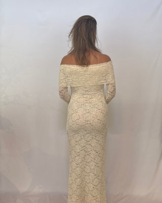 long peppermayo lace dress