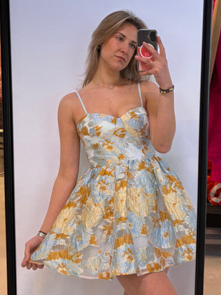 golden bleu showpo dress