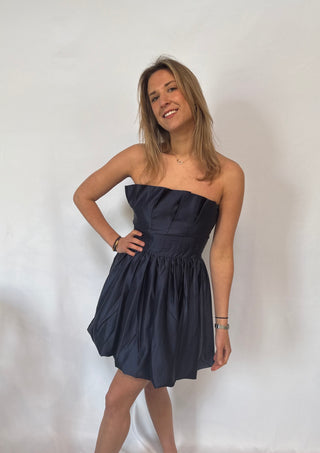 midnight bleu dress