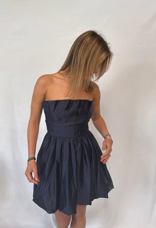 midnight bleu dress