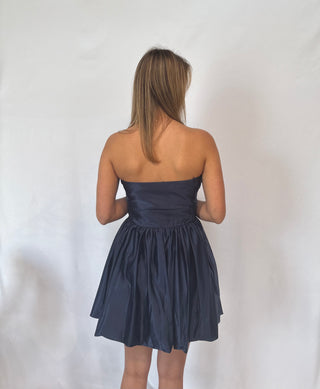 midnight bleu dress