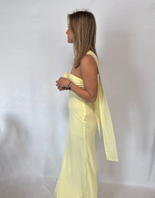 yellow bloom peppermayo dress